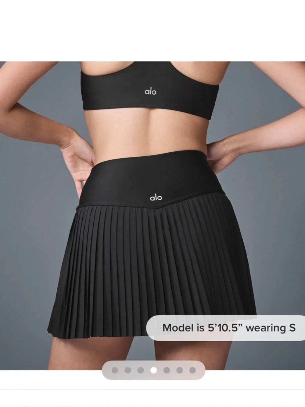 ALO Yoga grand slam skirt can